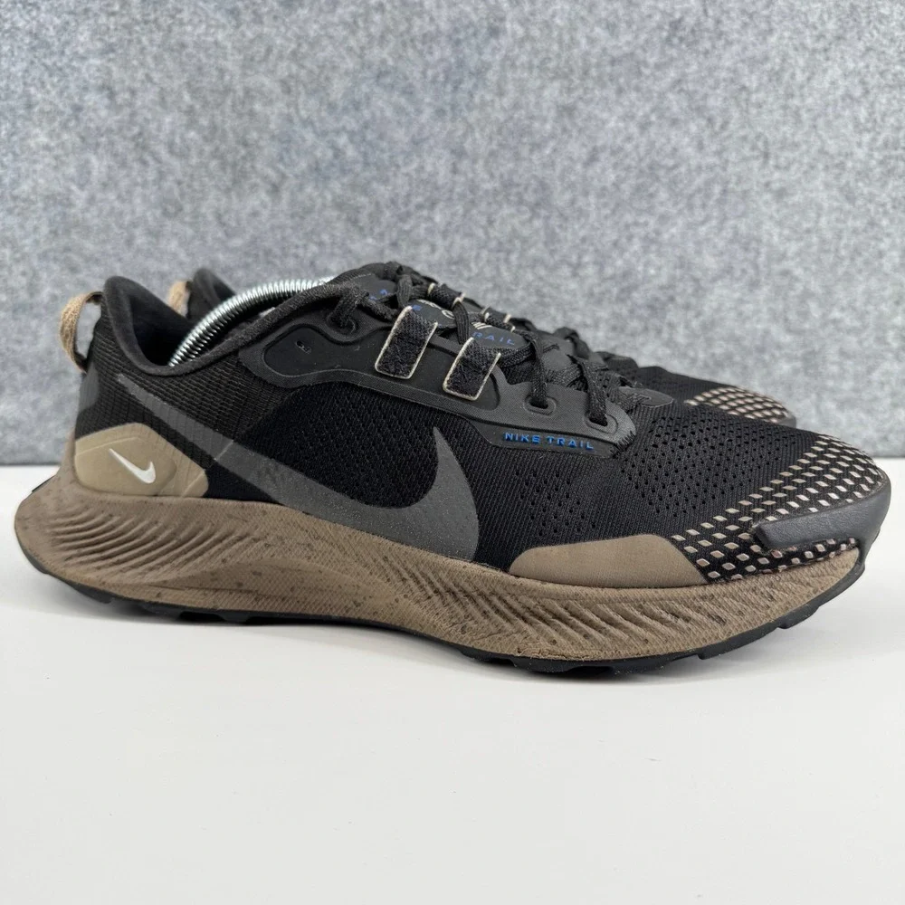 Nike Pegasus Trail 4 Mens 10.5 Black Brown DM6161-010 Running Shoes
